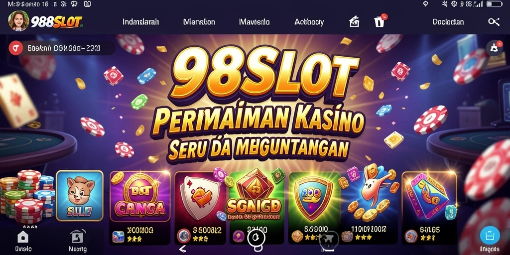 Tampilan visual menarik dari gameplay 988SLOT.