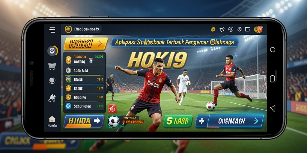 Tampilan utama HOKI9 dengan berbagai pilihan taruhan olahraga.