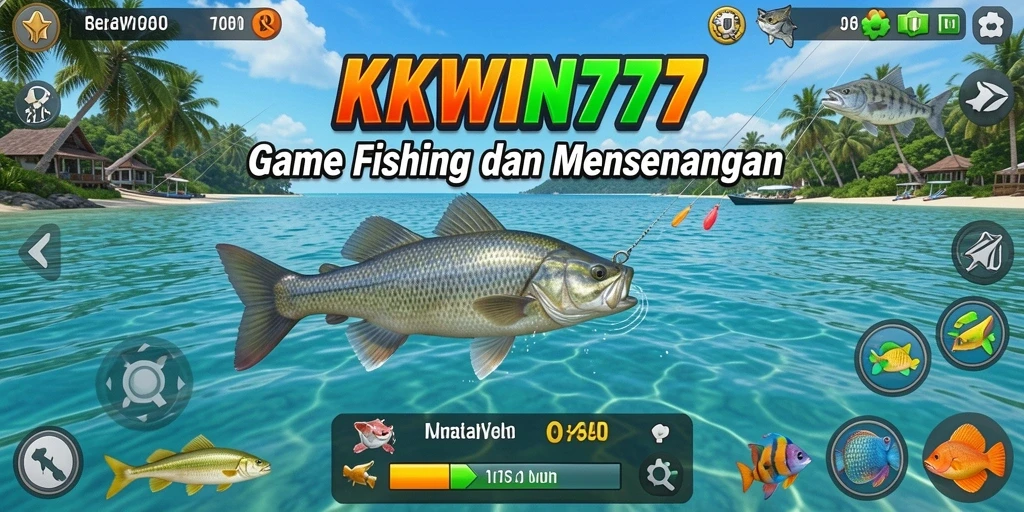 Tangkapan besar di game KKWIN777 dengan pengalaman memancing yang mendebarkan.