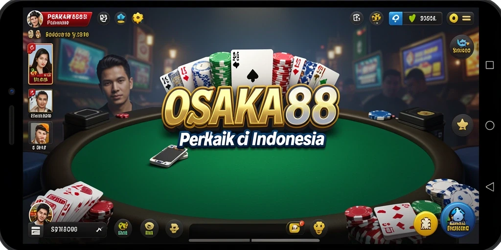 Tampilan menarik dari gameplay Poker di OSAKA88.