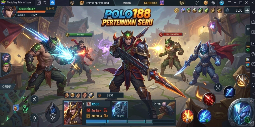 Tampilan menarik dari gameplay seru POLO188.